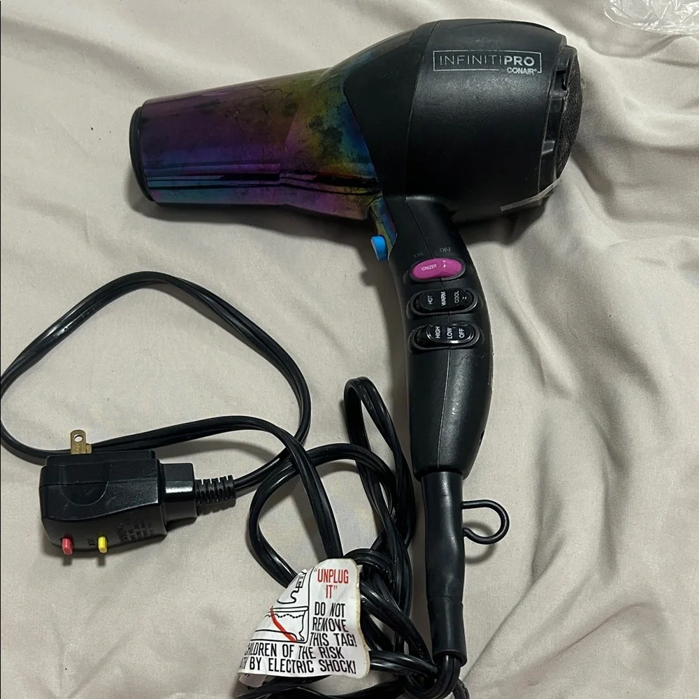 INFINITIPRO by Conair Multicolor Hair Dryer - Picture 1 of 1